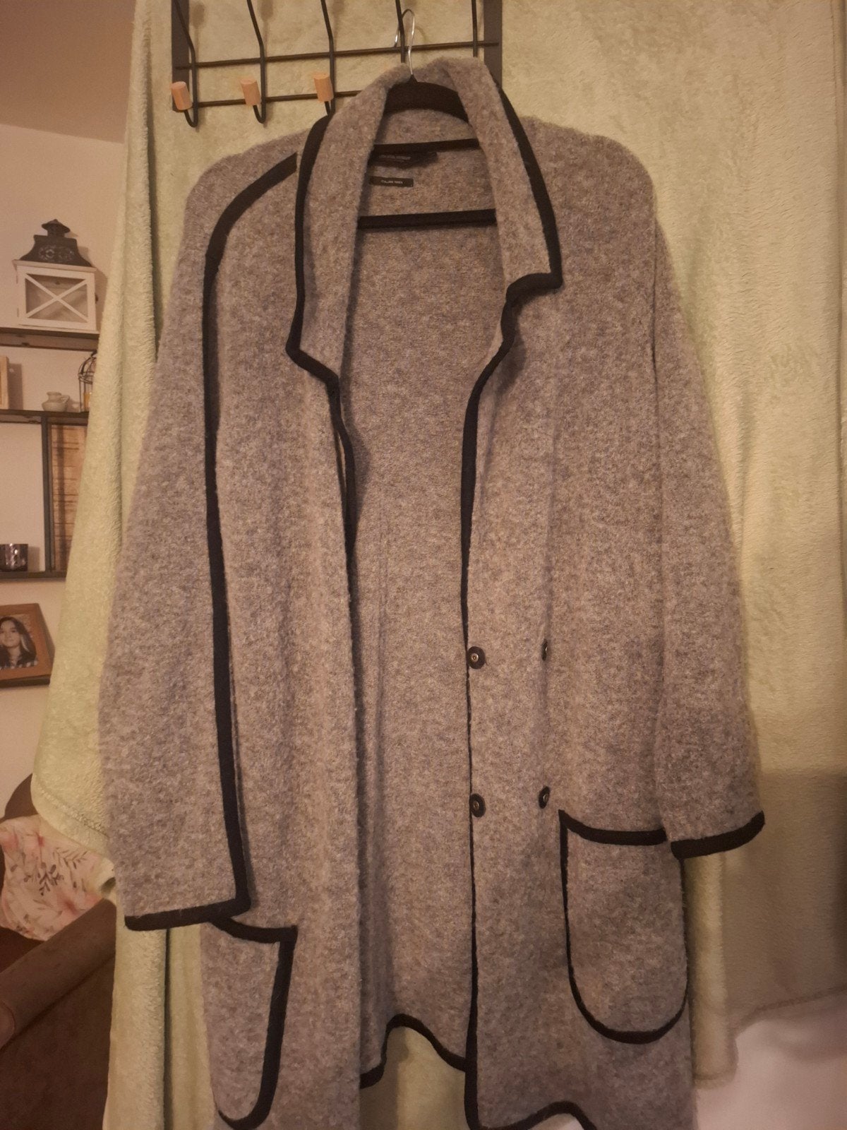 Claudia Sträter vest Mt 38 met zijsplitten, Maat 38/40 (M), Ophalen of Verzenden, Claudia Sträter, Grijs