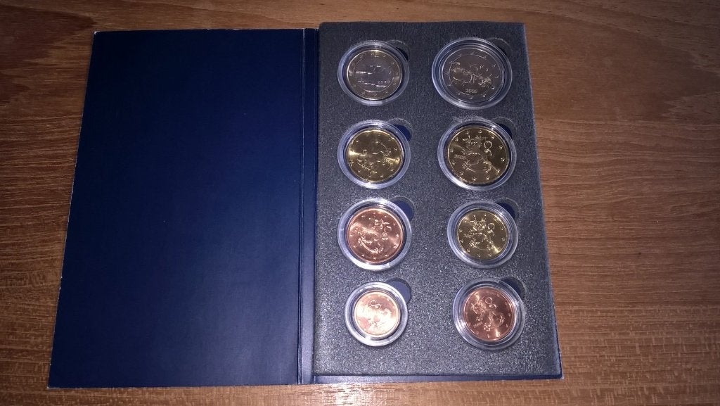 setje Finse euro-munten, Ophalen of Verzenden, Finland, Overige waardes, Setje