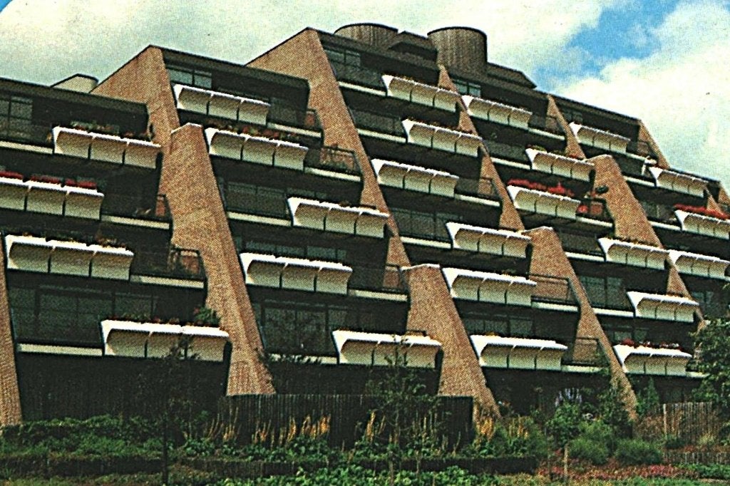 984135 Hoogeveen 80+ Dr  zegel 100 jaar bewegwijzering ANWB, Ophalen of Verzenden, 1980 tot heden, Gelopen, Drenthe