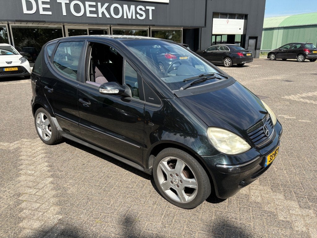 Mercedes-benz A-KLASSE 140 Elegance  Apk 01-2027  / Airco /, 15 km/l, Zwart, Bedrijf, Handgeschakeld