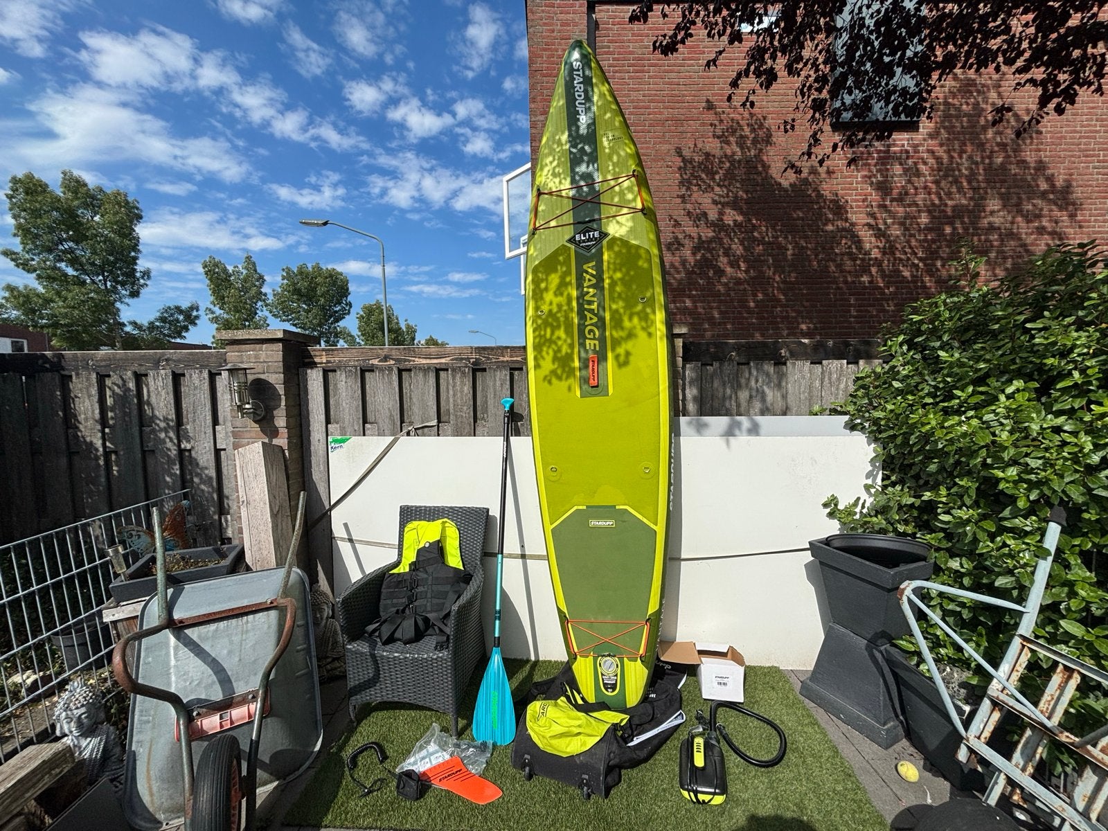 Stardupp Vantage Elite Touring 11.4 SUP Board Set, Ophalen, Gebruikt, SUP-boards