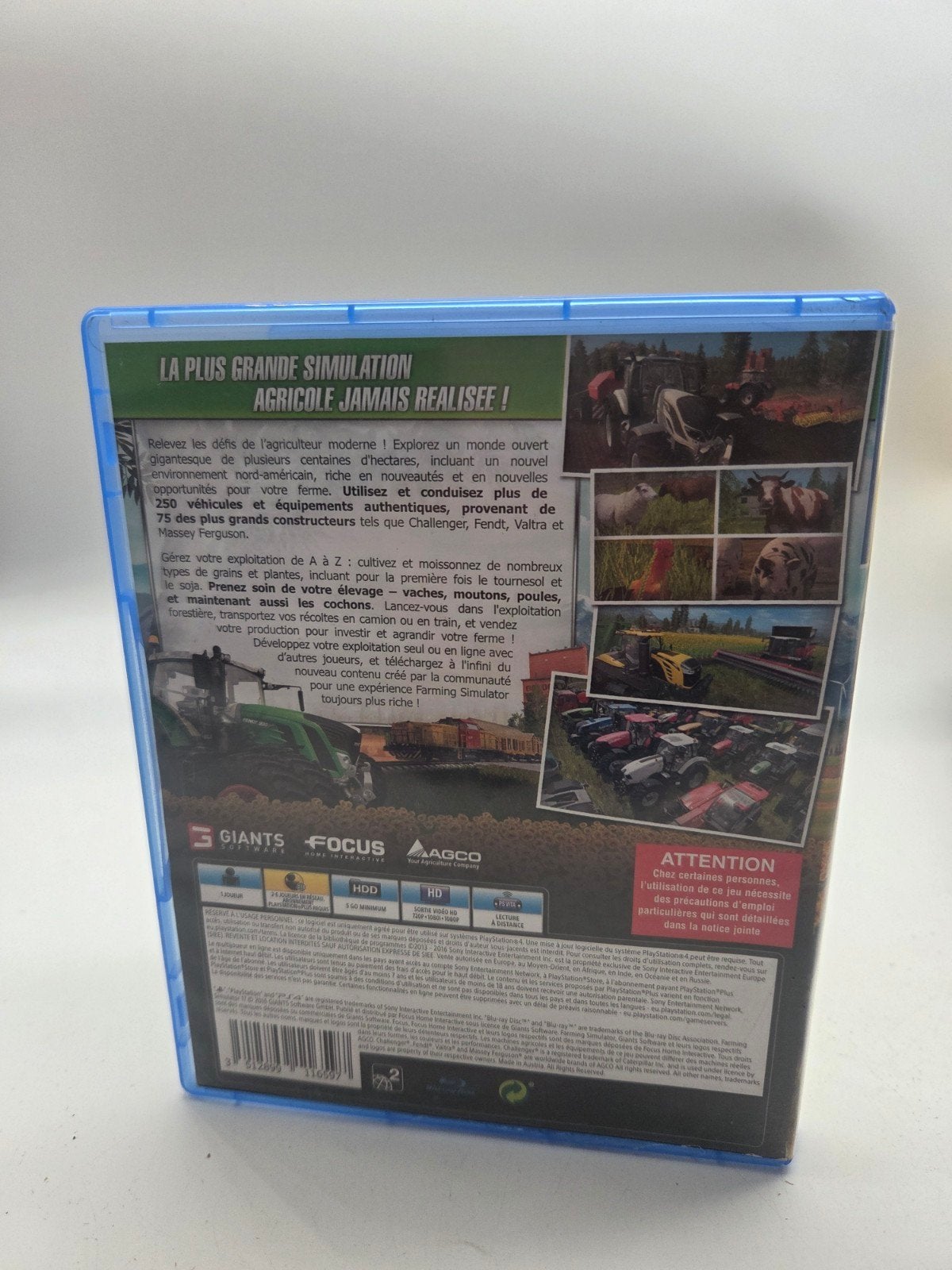 Farming Simulator 17 PS4, Online, Contact@focus-home.com, 1 speler, Ophalen of Verzenden