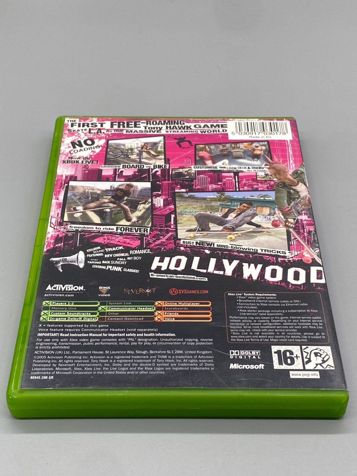 Tony Hawk’s American Wasteland – Xbox Original, Activision, 1 speler, Ophalen of Verzenden, Zo goed als nieuw