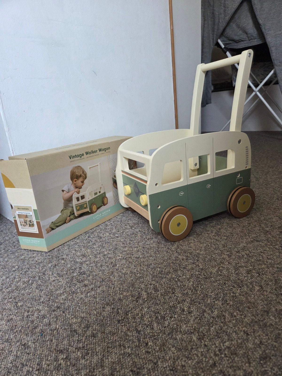 Little dutch loopwagen, Ophalen, Zo goed als nieuw, Duw- of Trekspeelgoed