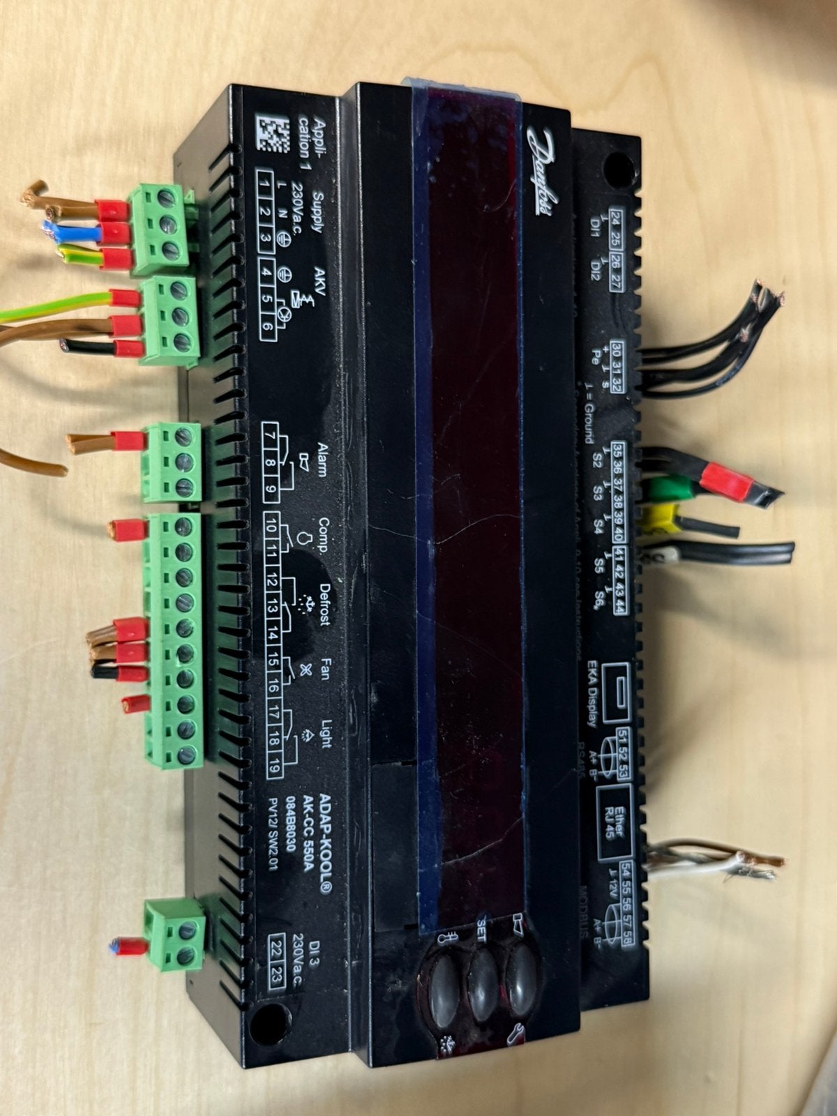 Danfoss ADAP-KOOL AK-CC 550A Koelregelaar, Ophalen, Gebruikt