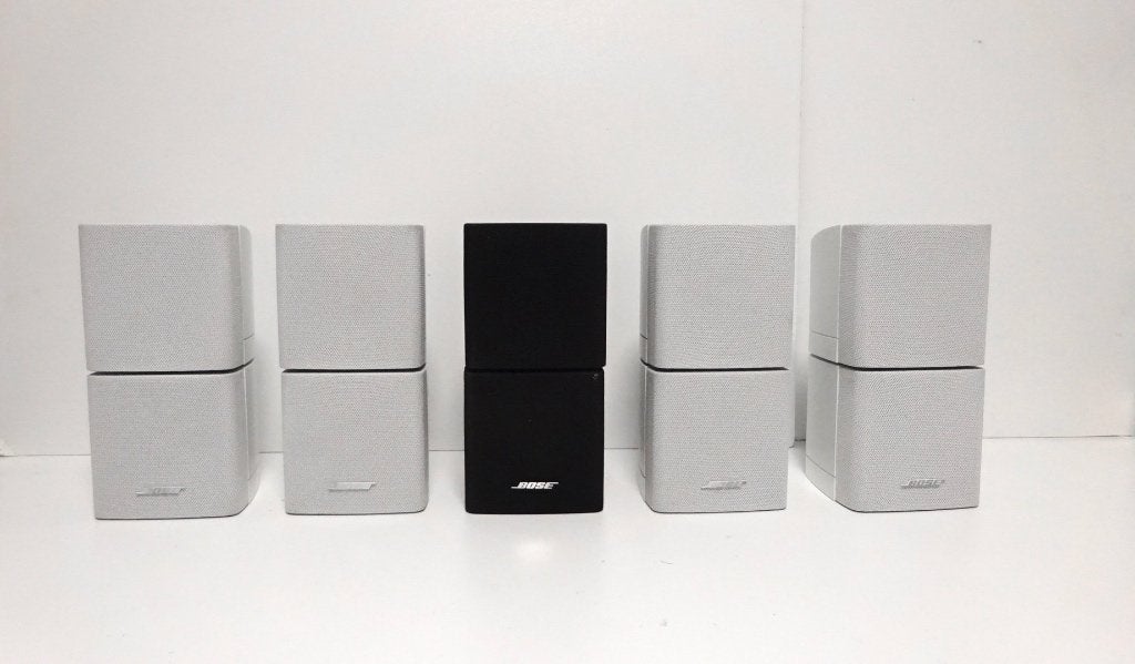 Bose Lifestyle 5-delige luidsprekerset met dubbele cubes, Overige merken, 70 watt of meer, Ophalen of Verzenden, Zo goed als nieuw