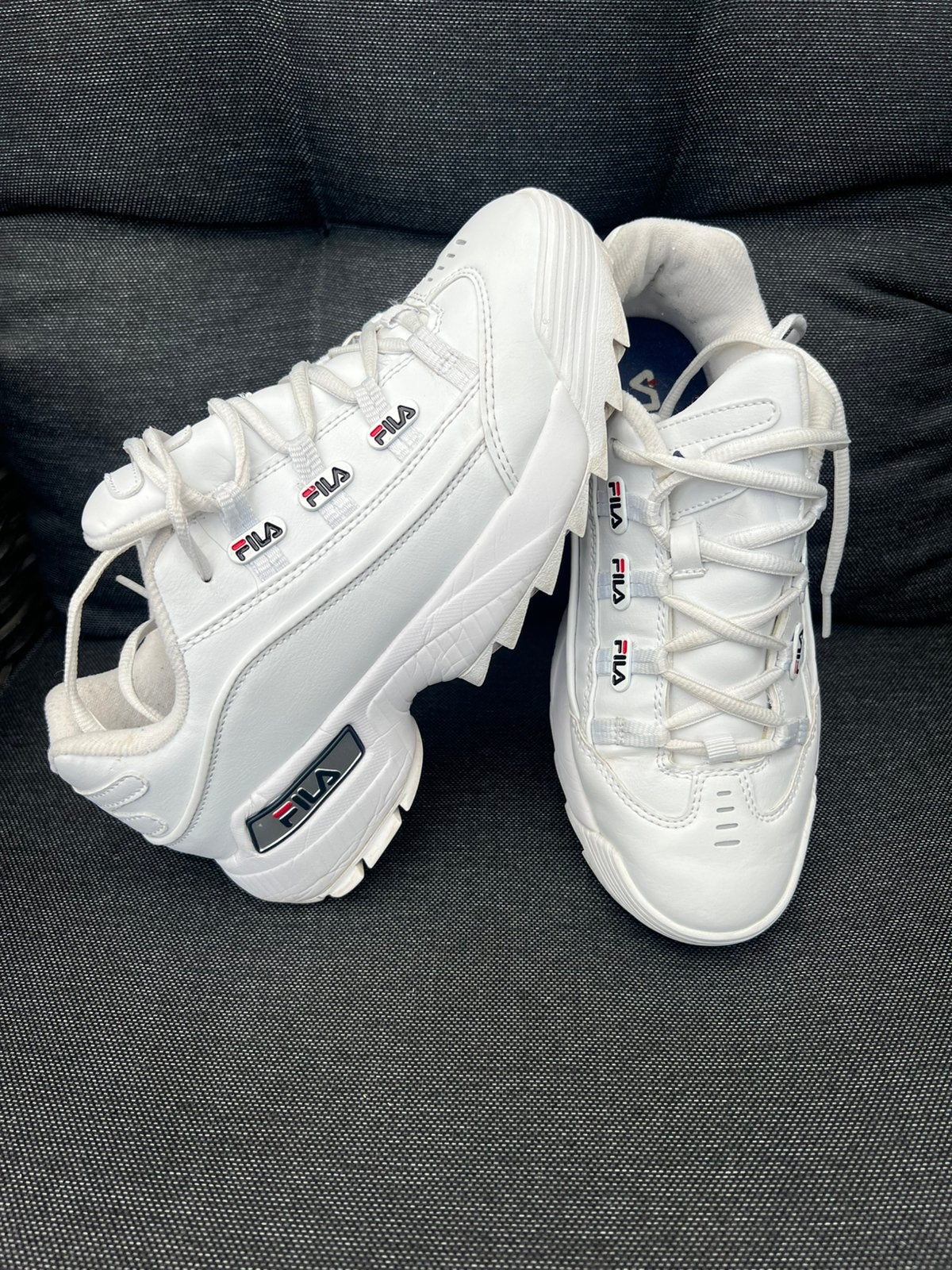 Maat 40 sneakers Fila unisex, Wit, Ophalen of Verzenden, Sneakers of Gympen, Zo goed als nieuw