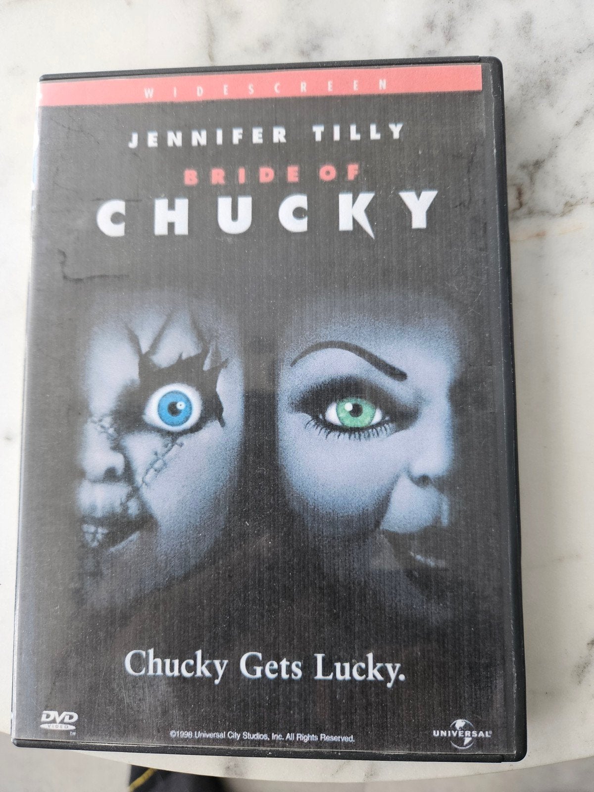 Bride of Chucky DVD - Horrorfilm met Jennifer Tilly, Vanaf 16 jaar, Ophalen of Verzenden, Gebruikt, Slasher