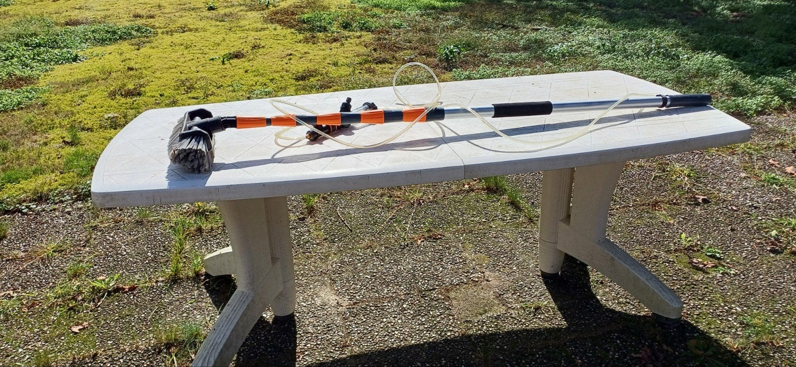 uitschuifbaar wasborstel, Ophalen