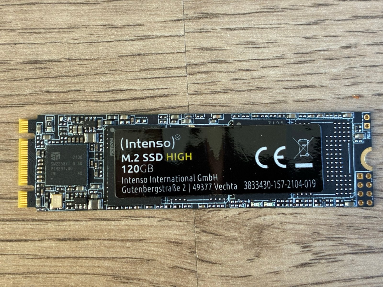 Intenso M.2 SSD HIGH 120GB - Snelle opslag voor uw systeem, Intern, Server, Ophalen of Verzenden, Zo goed als nieuw