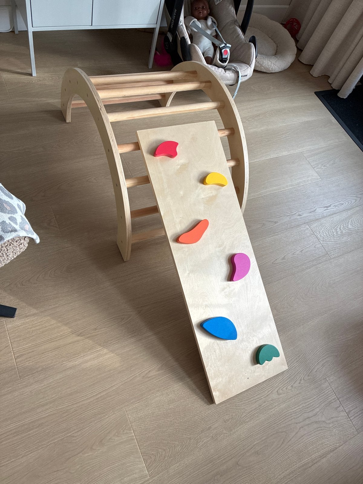 Houten klimrek, Ophalen, Zo goed als nieuw