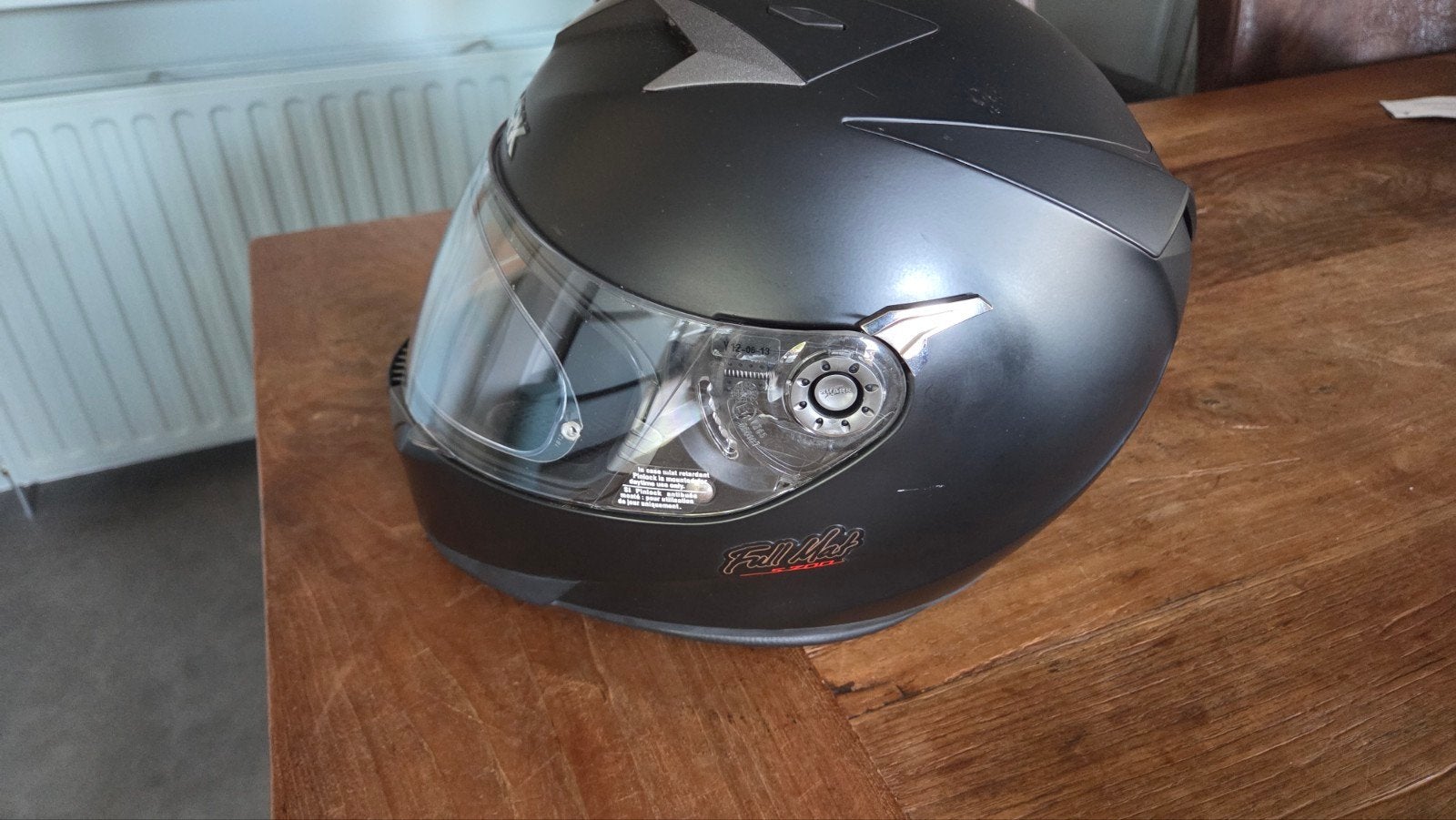 Shark motorhelm S200 FullMat mt L, Ophalen