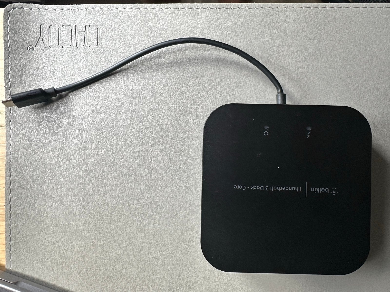 Belkin Thunderbolt 3 Dock Core - Dockingstation, Ophalen, Zo goed als nieuw