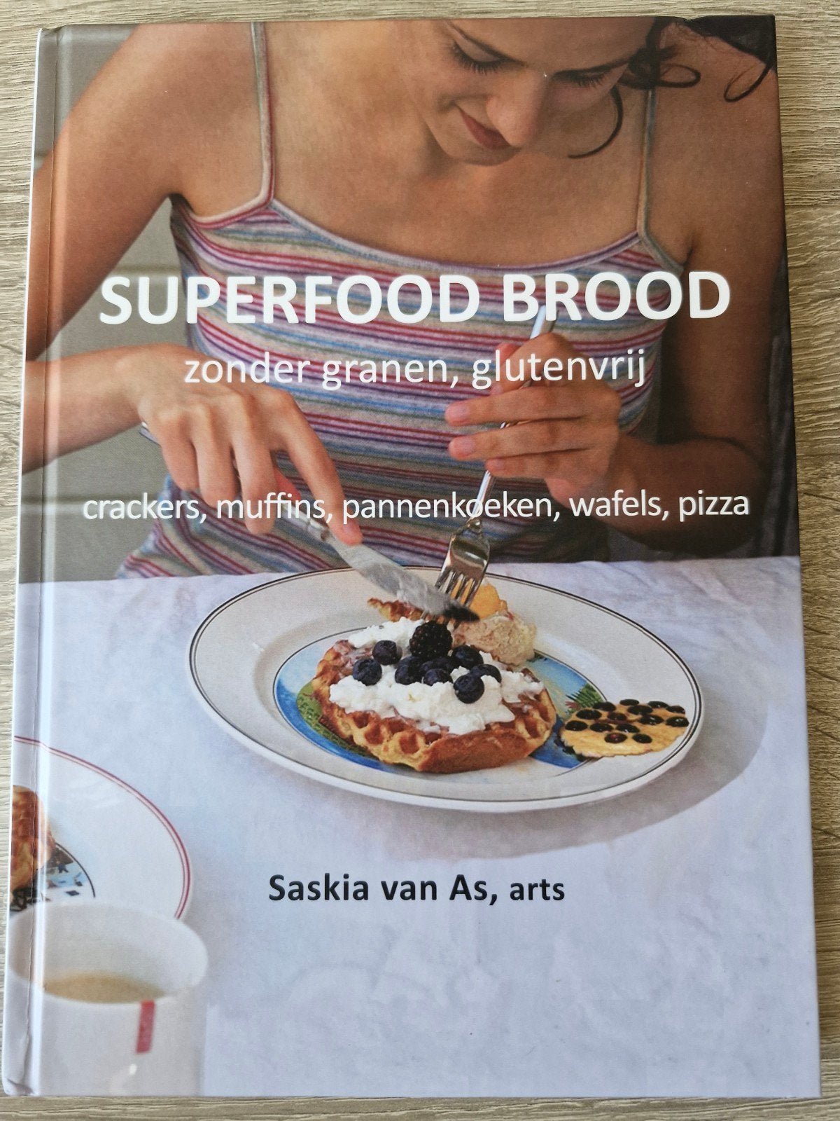 Superfood Brood: Zonder Granen, Gluten Vrij - Saskia van As, Gelezen, Ophalen of Verzenden, Saskia van As, Overige gebieden