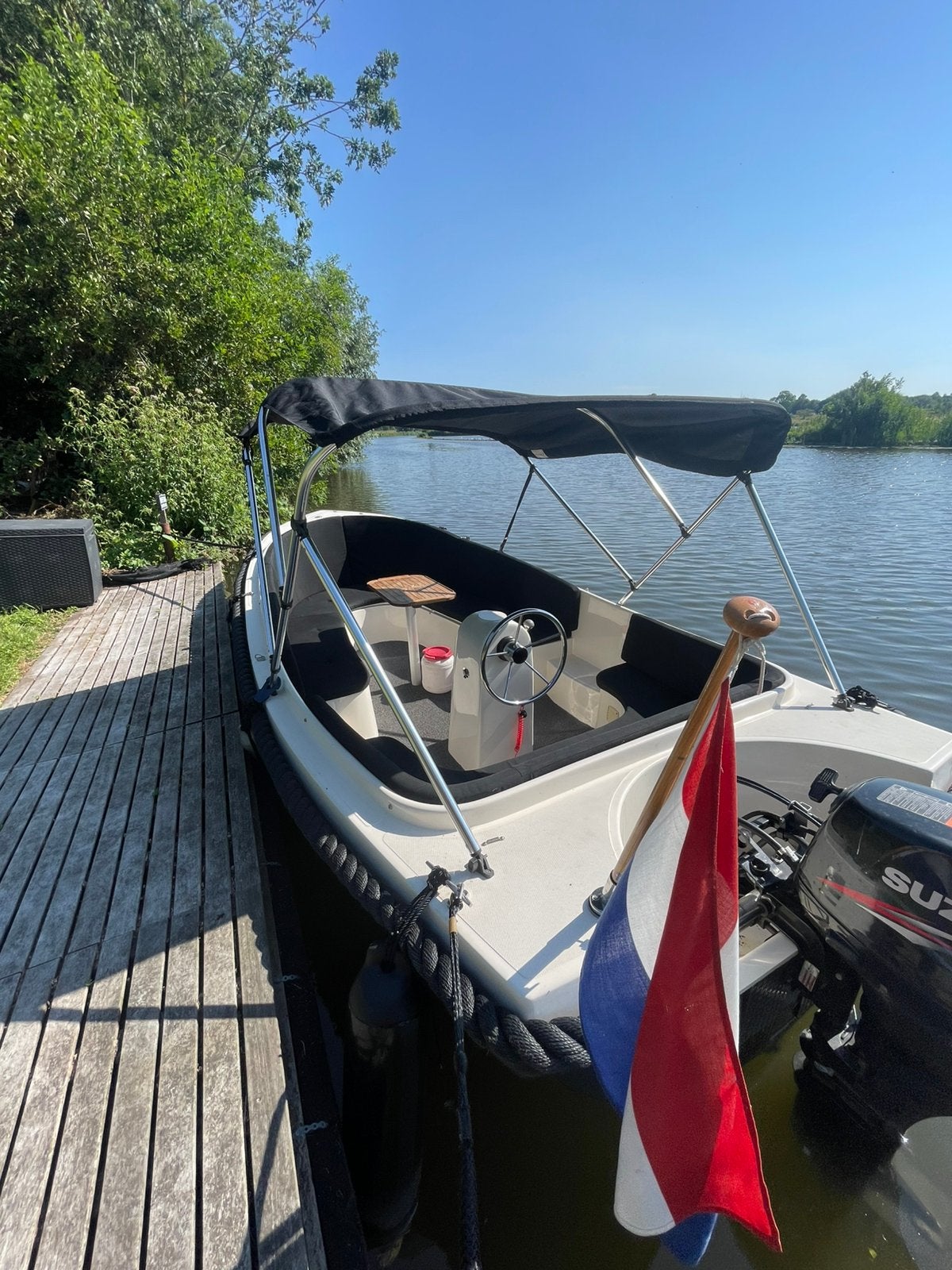 Sloep huren Linge | €150 incl. brandstof | Max. 6 personen, Sloep of Motorboot