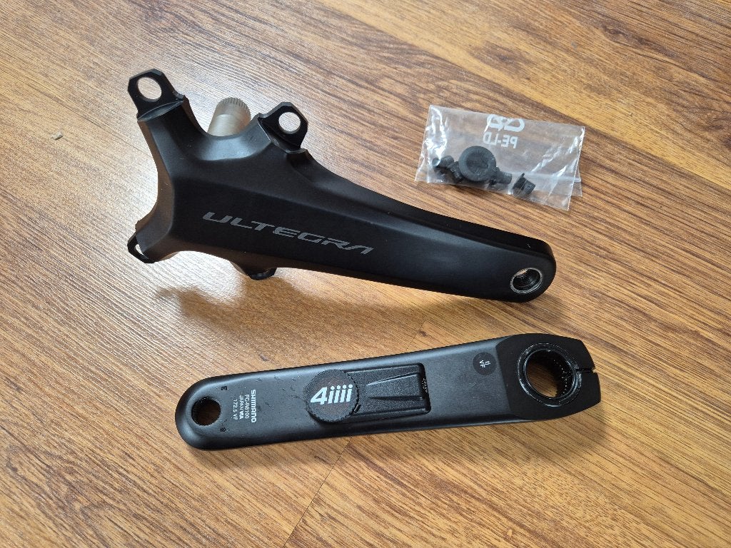Shimano Ultegra R8100 4iiii powermeter 172.5, Fietsen en Brommers, Crankstel of Pedalen, Gebruikt, Shimano Ultegra, Ophalen of Verzenden