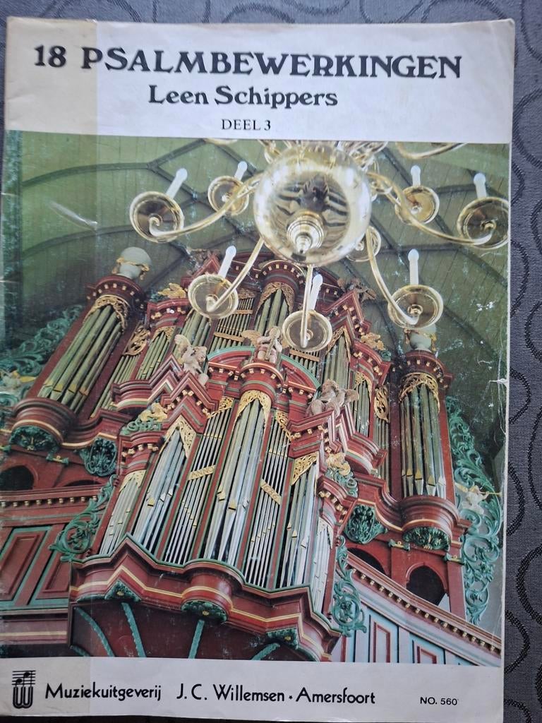Leen Schippers, deel 3, 18 Psalmbewerkingen orgel, Ophalen of Verzenden, Artiest