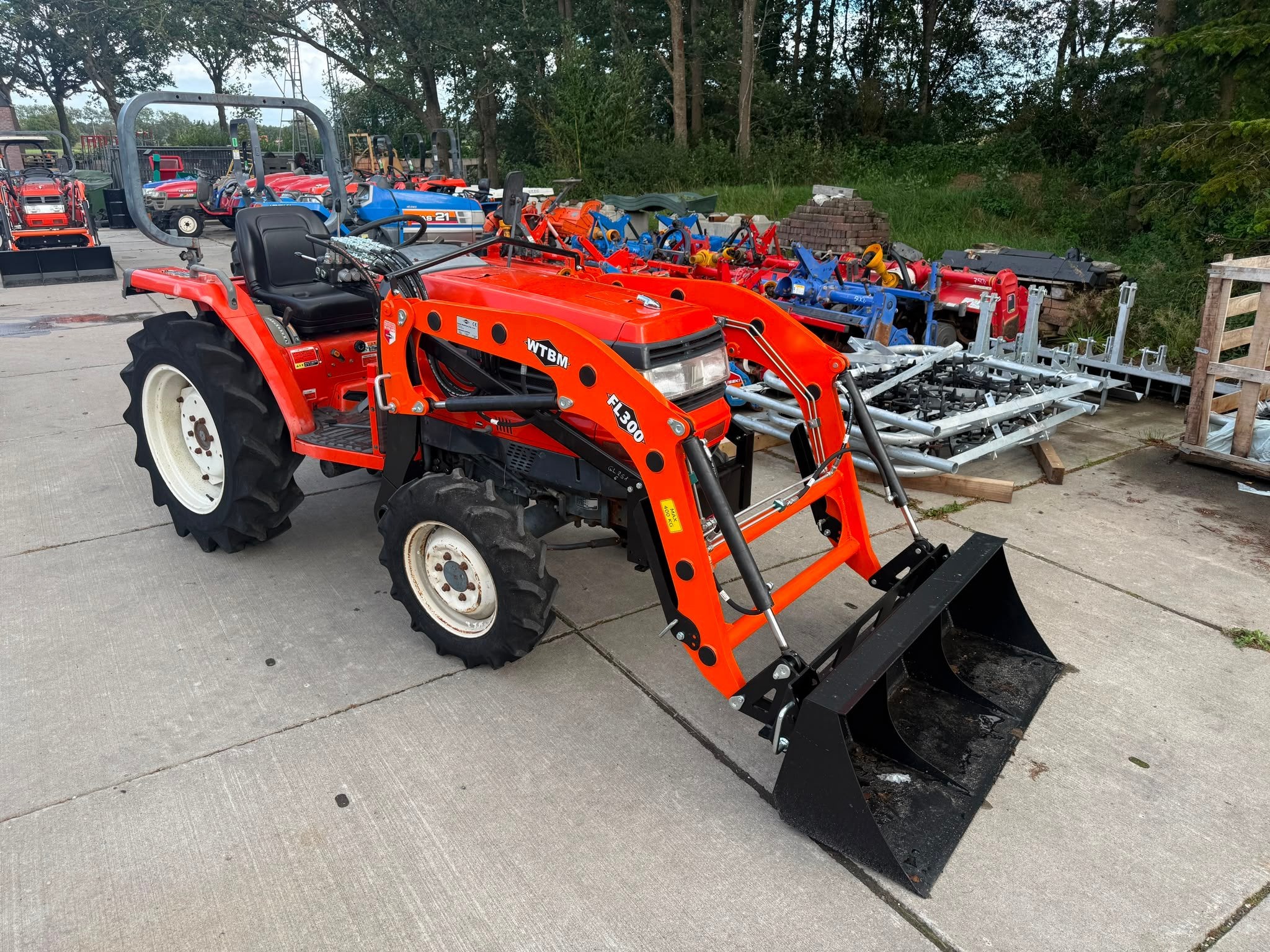 Kubota GL261 met voorlader, Overige typen