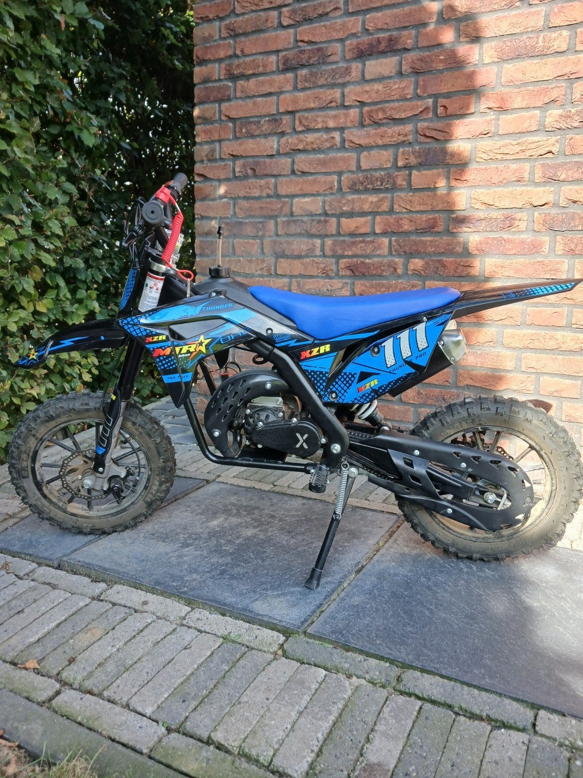 MTR KZR Dirtbike - Zo goed als nieuw, Ophalen, MTR, Zo goed als nieuw, Schijfrem