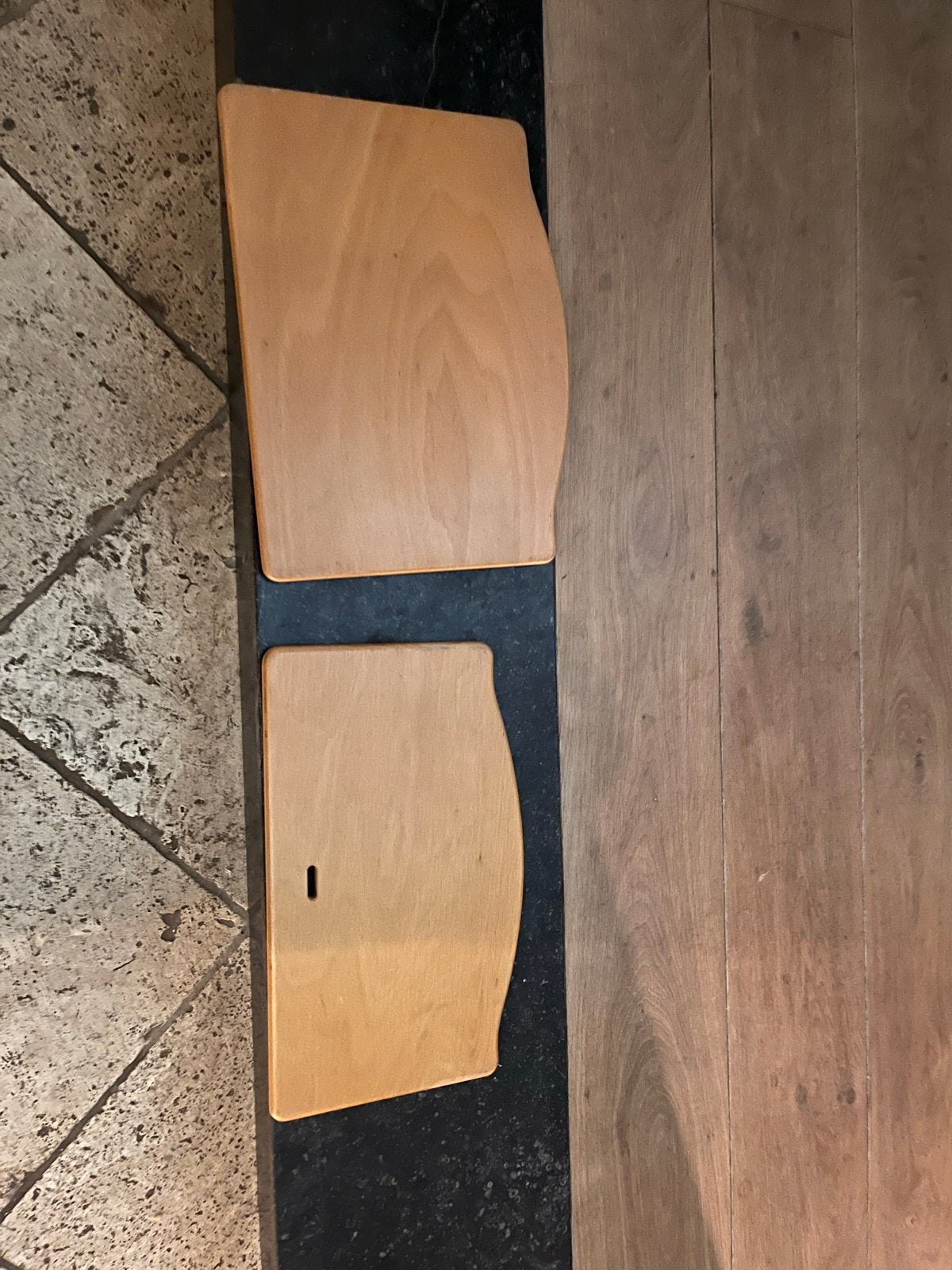 Houten zittingen voor kinderstoel (2 stuks), Huis en Inrichting, Stoelen, Ophalen, Gebruikt, Twee, Overige kleuren