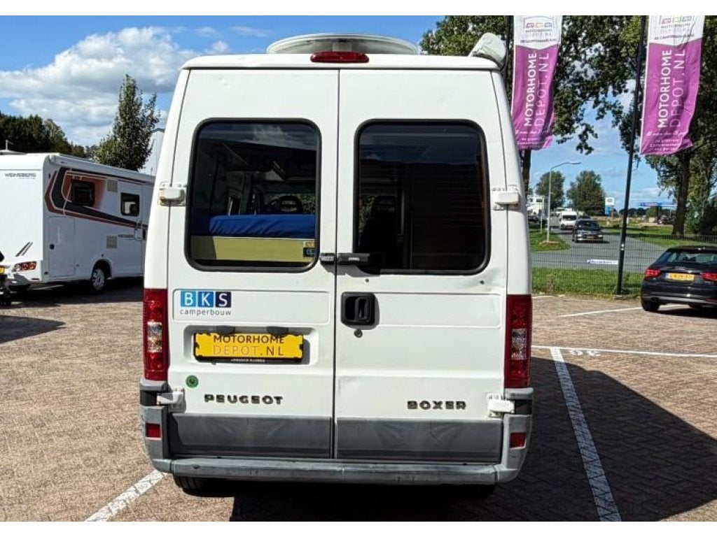 Peugeot Boxer officieel BKS camperinbouw Starter buscamper!, Overige merken, Buscamper of Camperbus, Tot en met 2, Bedrijf