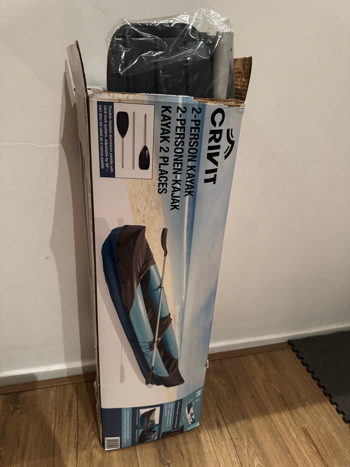 2 persoons kayak/kano NIEUW, Watersport en Boten, Kano's, Ophalen of Verzenden, Nieuw, Twee personen, Kajak