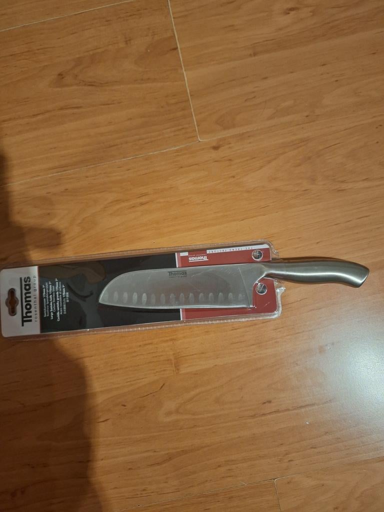 Santokumes  175 mm nieuw in verpakking, Huis en Inrichting, Keuken | Bestek, Nieuw, Ophalen of Verzenden, Rvs of Chroom, Vaatwasserbestendig