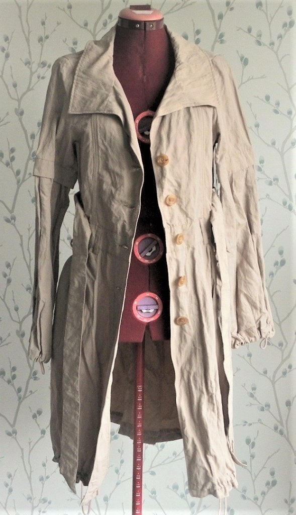 SUMMUM Women Zandkleurige Trenchcoat. maat 38 (Nieuw), Maat 38/40 (M), Beige, Nieuw, SUMMUM Women