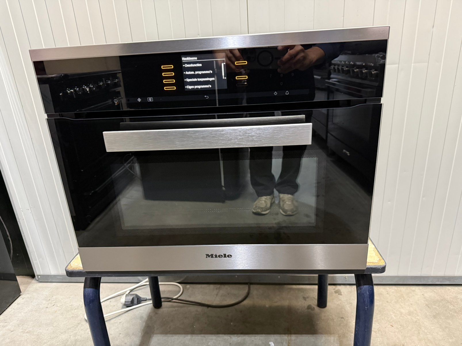 Miele H6600BM combimagnetron, Bella, Ophalen of Verzenden, Zo goed als nieuw, Magnetronfunctie