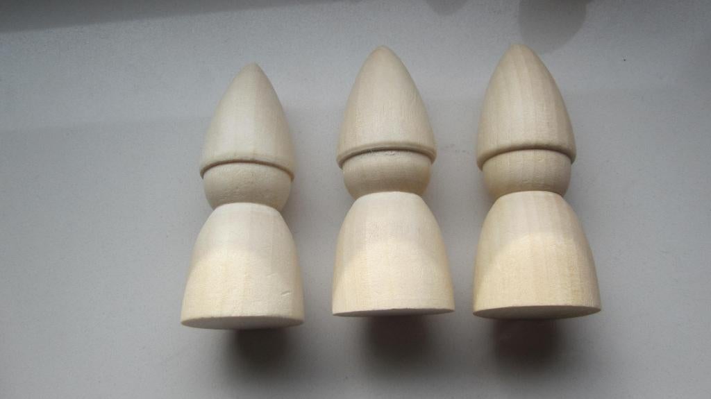 Peg Doll houten knutsel poppetjes Nieuw., Ophalen of Verzenden, Nieuw