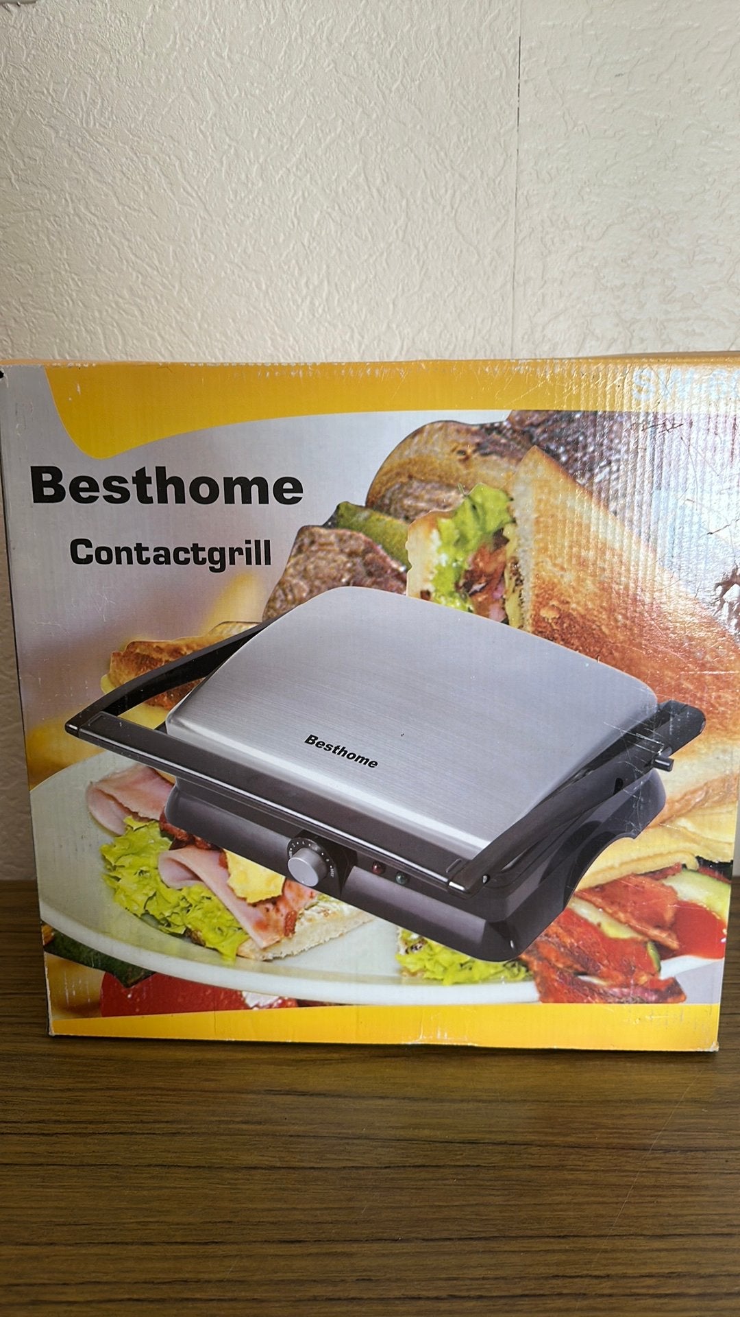 Contactgrill, Witgoed en Apparatuur, Contactgrills, Ophalen of Verzenden, Nieuw