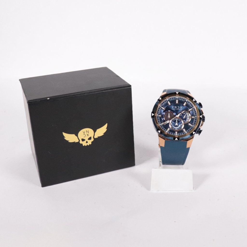 VNDX Amsterdam Heren Horloge - ZGAN, Flex Ltd., Zo goed als nieuw, https://flex.com/contact-us, Nobelstraat 10, 5807 GA Oostrum LB, Limburg, Nederland