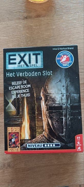 Exit het spel, Het verboden slot, Ophalen of Verzenden