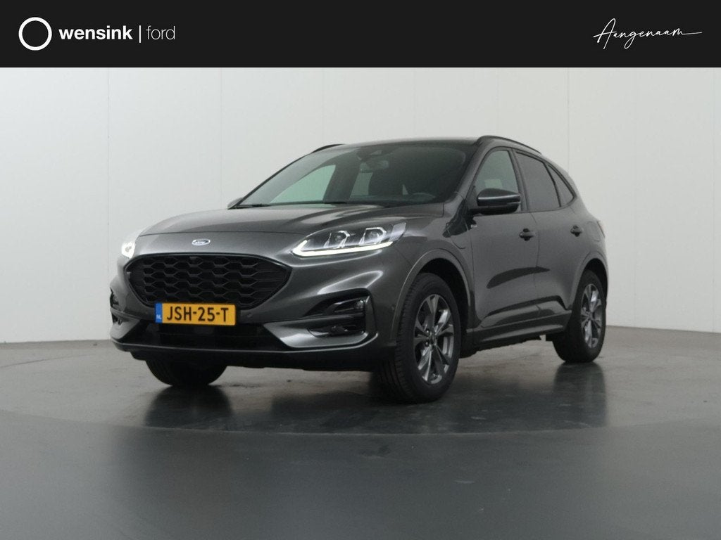 Ford Kuga 2.5 PHEV ST-Line X | Panoramadak | Winterpakket |, Auto's, Ford, 14 kWh, Gebruikt, 4 cilinders, Leder en Stof