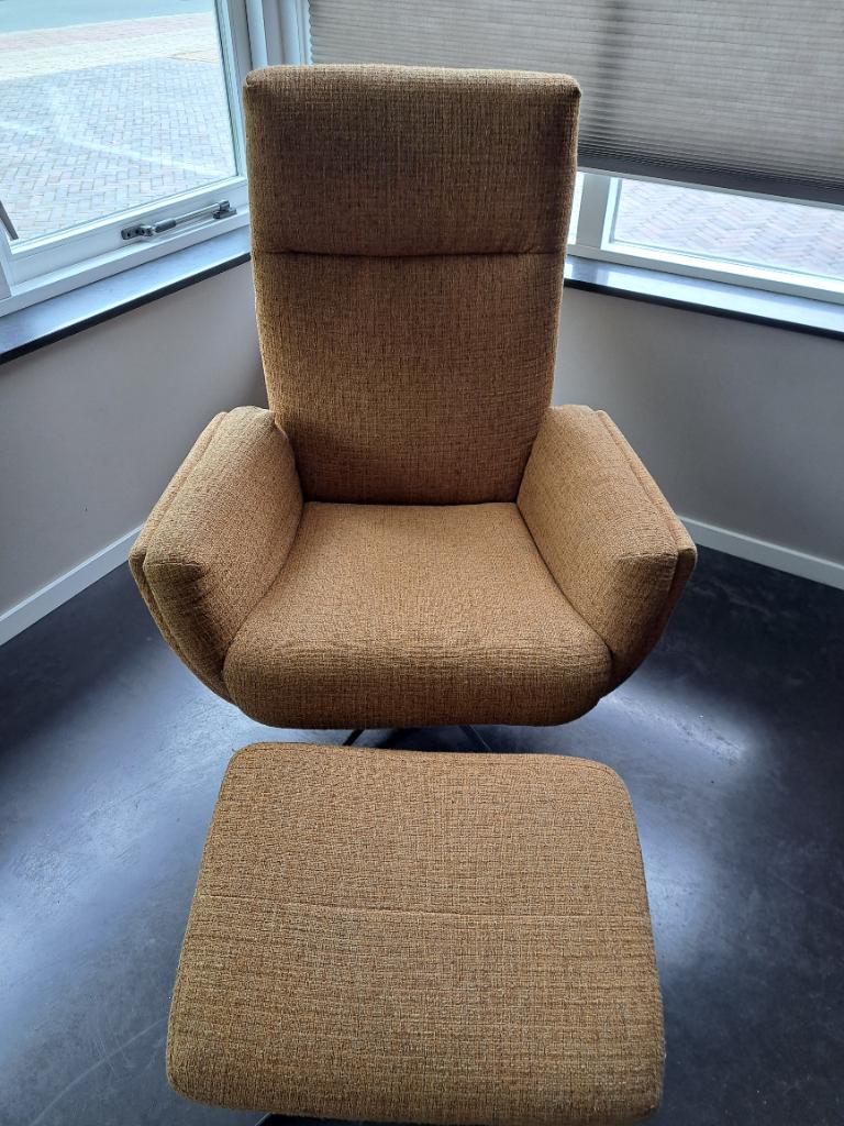 Fauteuil, Ophalen, 75 tot 100 cm, Zo goed als nieuw, Stof