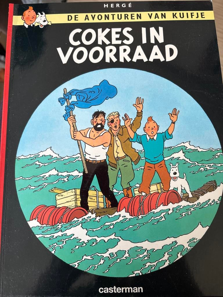 Kuifje: Cokes in Voorraad - Klassiek stripboek, Eén stripboek, Verzenden, Zo goed als nieuw