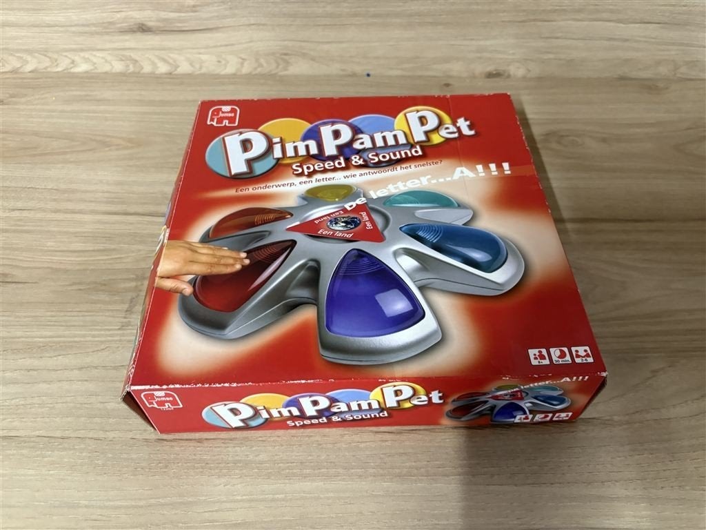 pim pam pet speed and sound - s4188, Hobby en Vrije tijd, Gezelschapsspellen | Bordspellen, Verzenden, Zo goed als nieuw