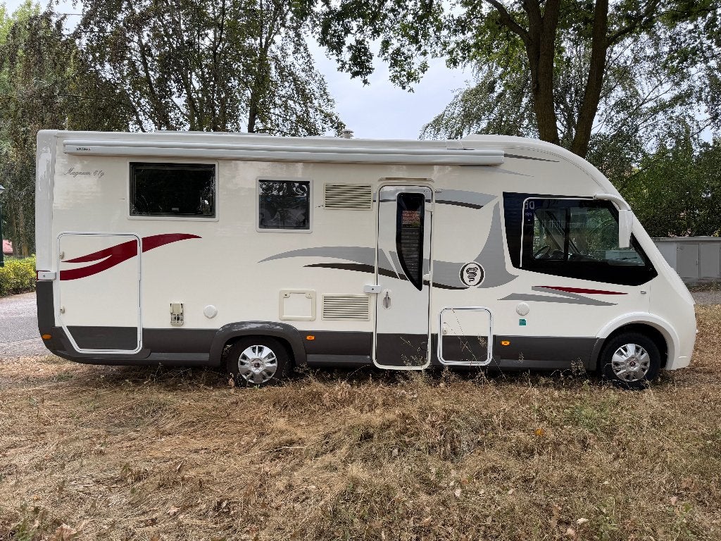 Elnagh Magnum 81G camper XXL garage, supercompleet 60.000km, Koelkast, Fiat, 6 tot 7 meter, Bedrijf