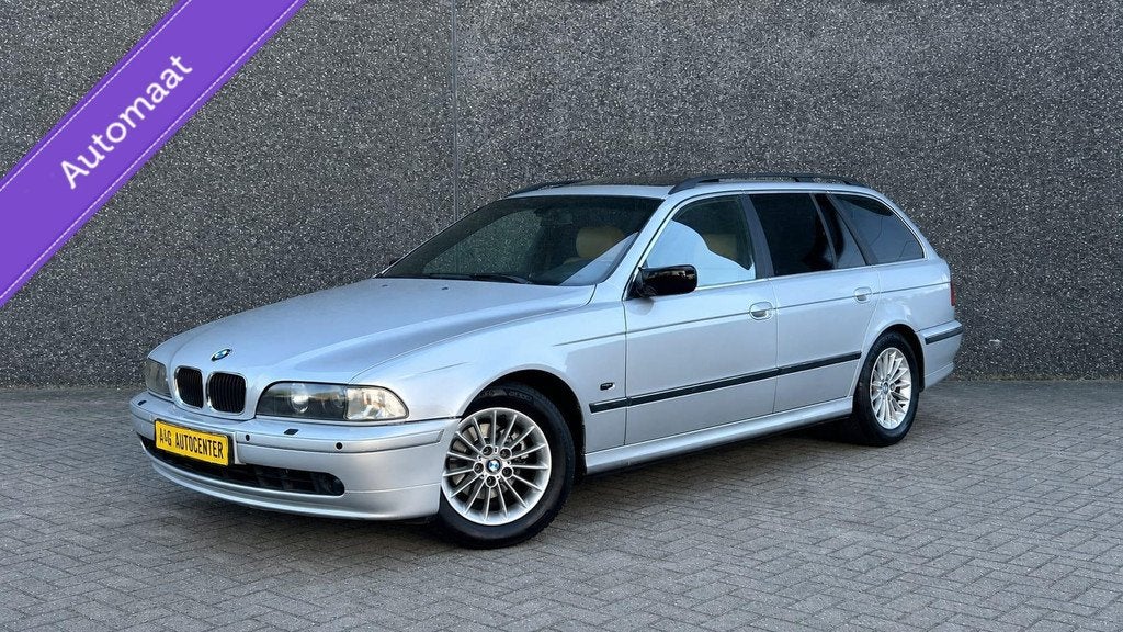 BMW 528i Touring/1e eig/193PK/Schuifdak/Trekhaak/Youngtimer, Automaat, Achterwielaandrijving, Gebruikt, Leder