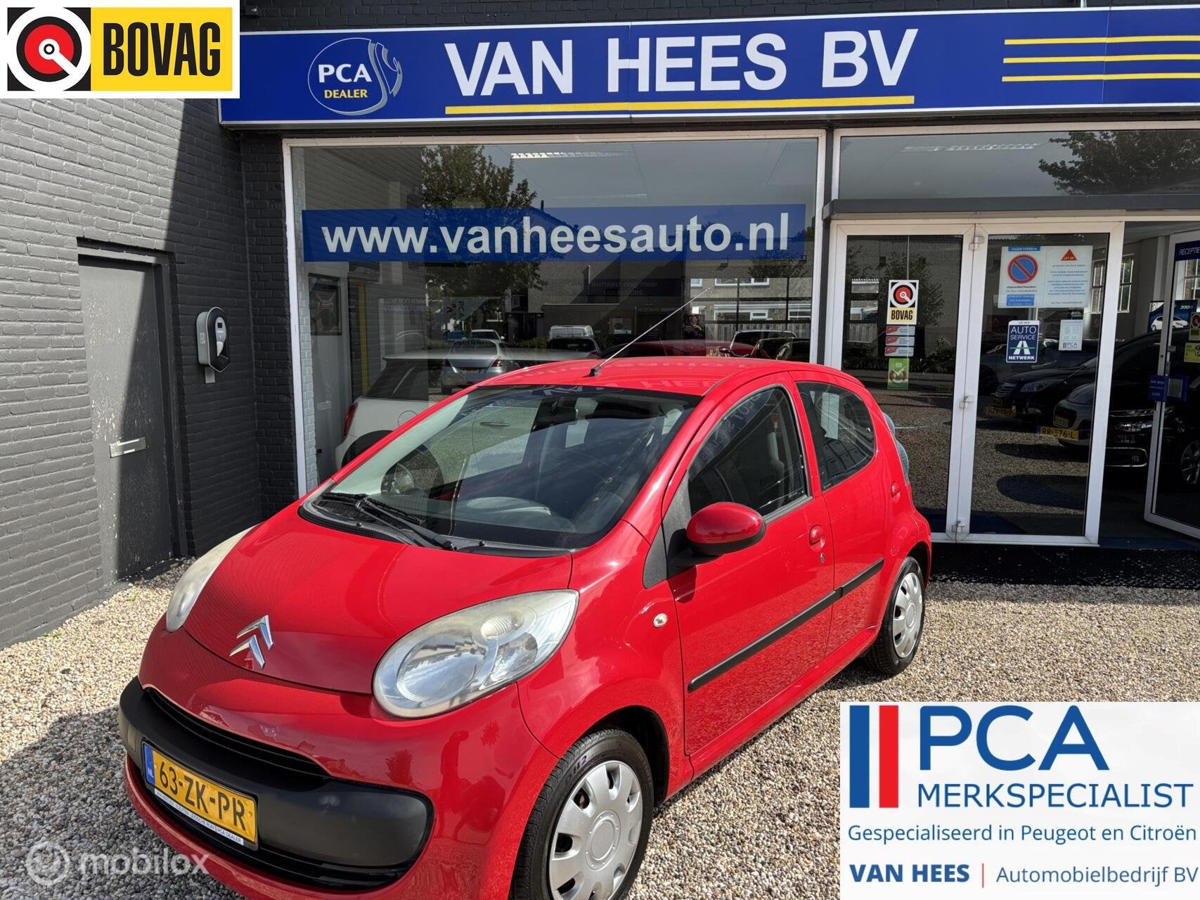 Citroen C1 1.0-12V Ambiance automaat 5 deurs met NAP, Auto's, Dealer onderhouden, Gebruikt, Zwart, 4 stoelen