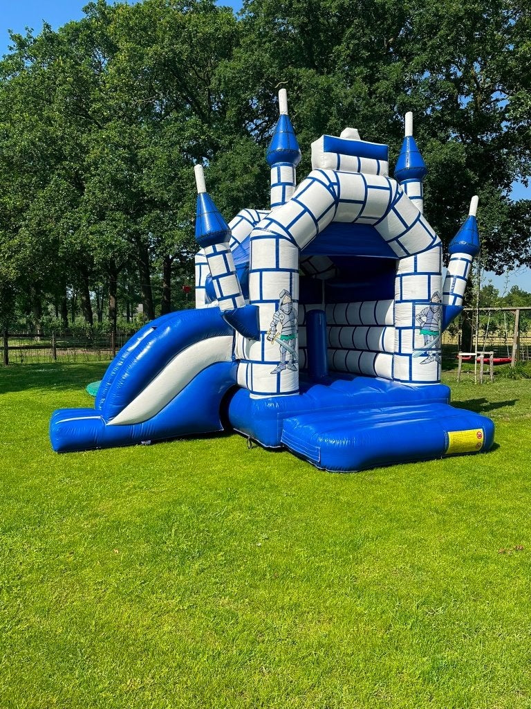 Springkussen te huur, Hobby en Vrije tijd, Feestartikelen | Verhuur, Ophalen, Gebruikt, Overige