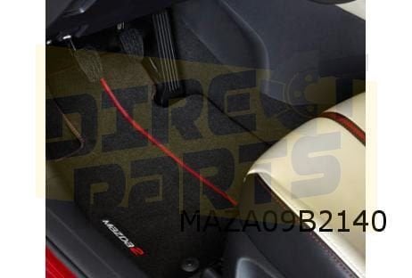 Mazda 2 Mattenset 'premium' (4x) rode accenten Origineel! MA