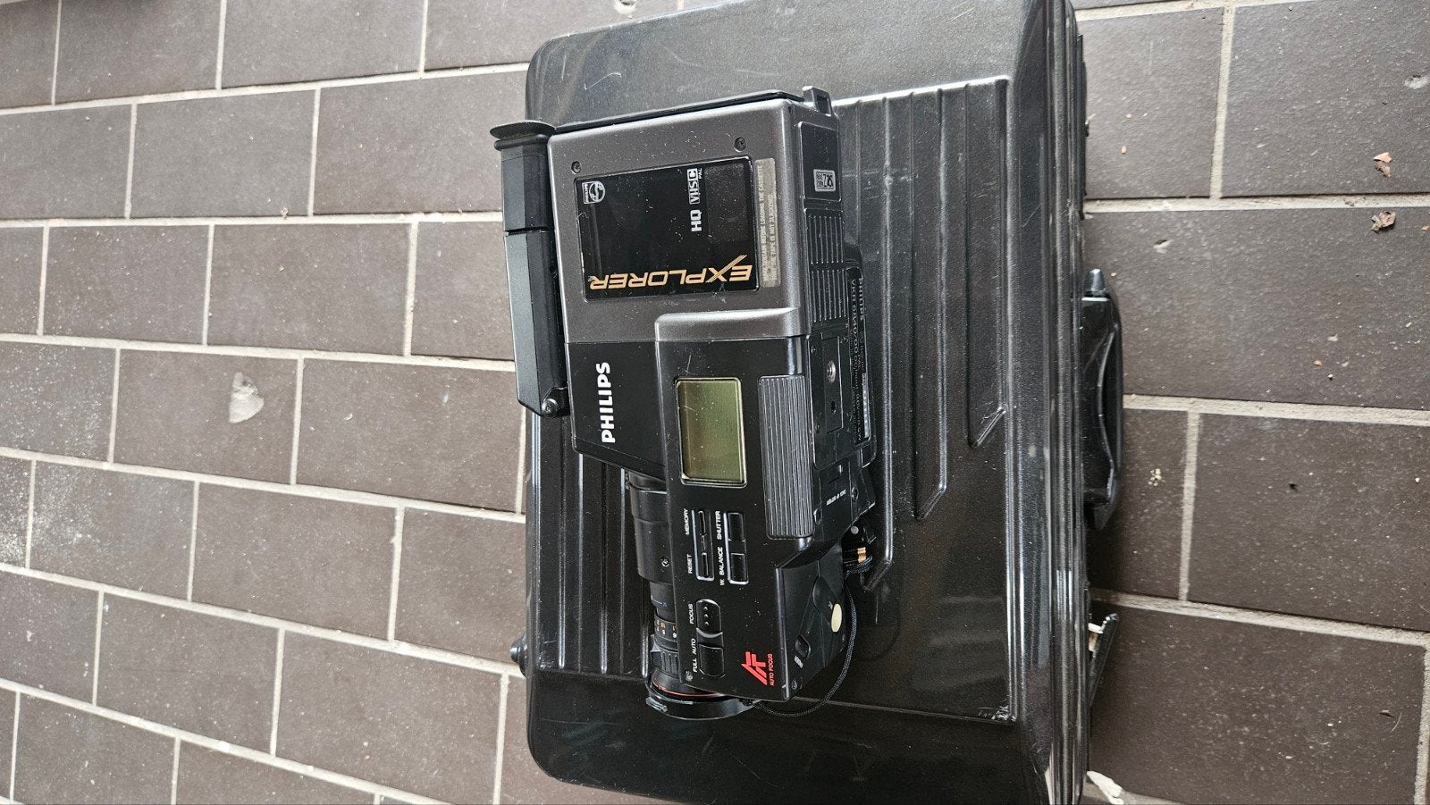 Philips Explorer VHS-C camera, Audio, Tv en Foto, Ophalen of Verzenden, VHS-C of SVHS-C, Camera