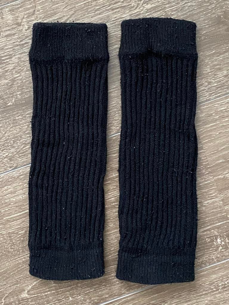 Zwarte Beenwarmers, Overige typen, Zwart, Overige maten, Ophalen of Verzenden