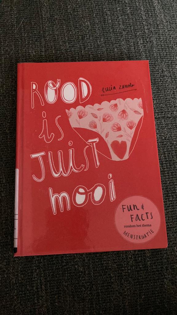 Lucia Zamolo - Rood is juist mooi / menstruatie, Boeken, Ophalen of Verzenden, Nieuw, Non-fictie