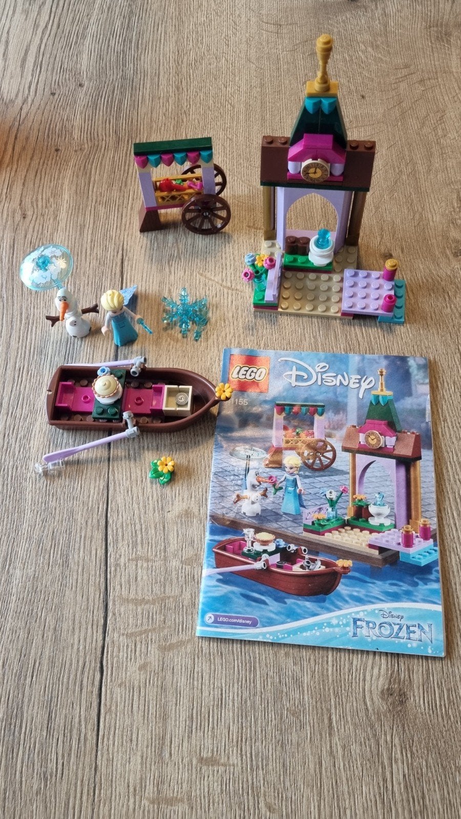 lego Disney Elsa"s marktavontuur, Ophalen of Verzenden, Zo goed als nieuw, Lego