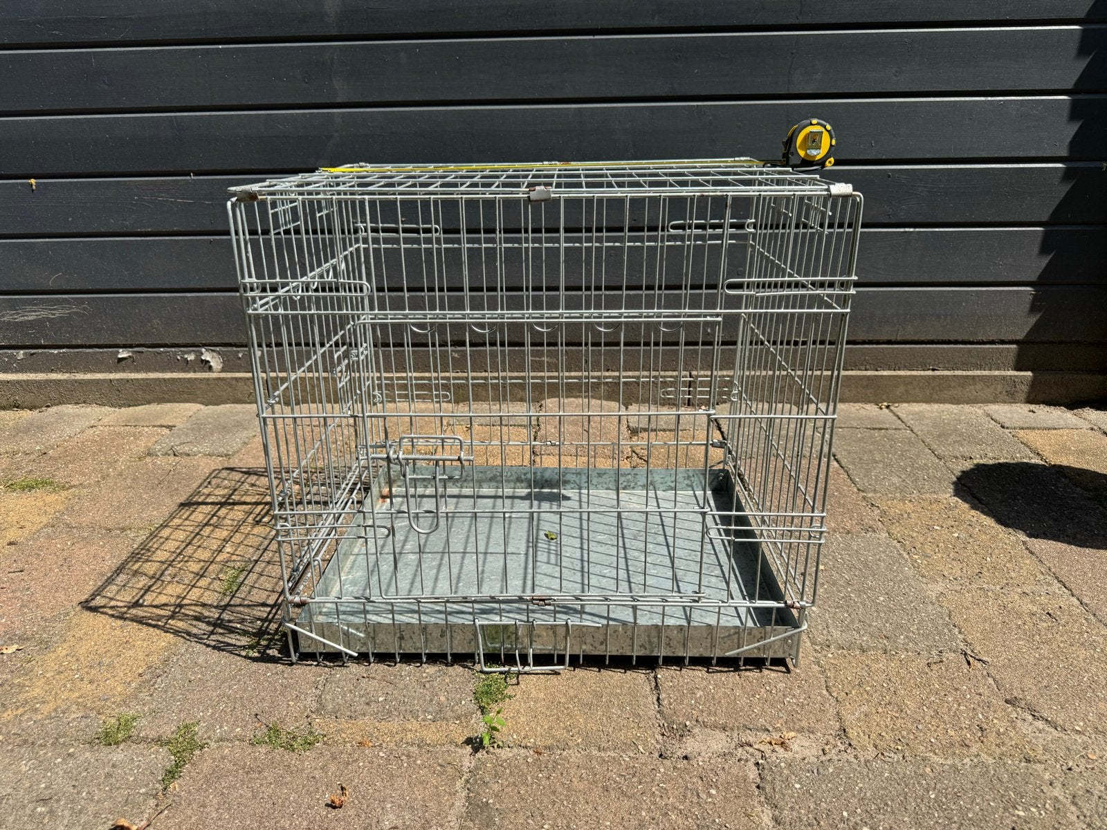 Hondenbench - afmeting ongeveer 48x62x57 cm - lxbxh, Ophalen, Gebruikt