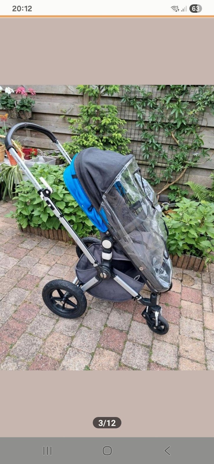 Bugaboo kinderwagen, Ophalen, Gebruikt