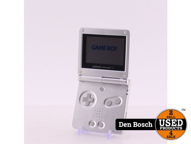 Game Boy Advanced SP Grijs | Met garantie, Spelcomputers en Games, Spelcomputers | Nintendo Game Boy, Nintendo, Zo goed als nieuw