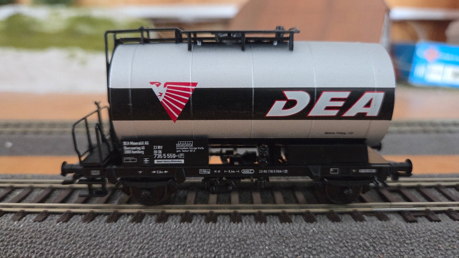 Roco 46071 DB DEA Ketelwagon H0, Gelijkstroom, Wagon, Ophalen of Verzenden, Zo goed als nieuw
